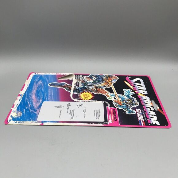 GI JOE 1993 STAR BRIGADE ASTRO-VIPER FULL CARD BACK UNCUT FILE CARD HASBRO - Picture 5 of 8
